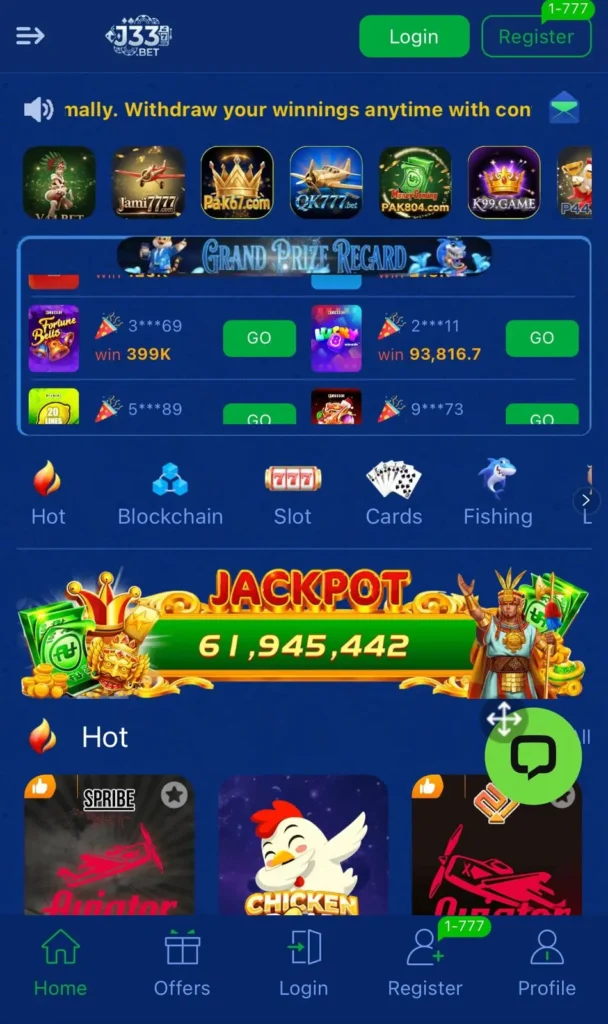 J33Bet Game